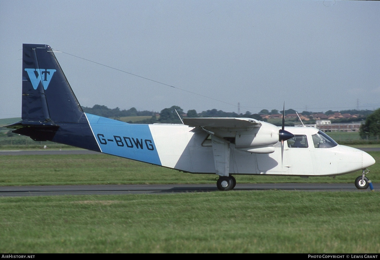 Aircraft Photo of G-BDWG | Britten-Norman BN-2A-26 Islander | Wilsons Transport | AirHistory.net #602531