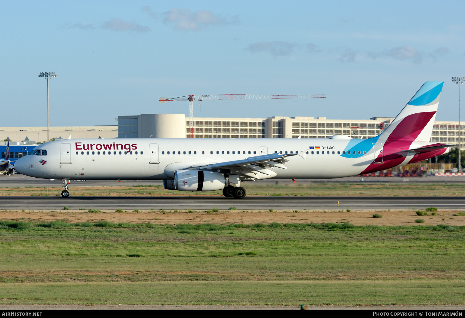 Aircraft Photo of D-AIDO | Airbus A321-231 | Eurowings | AirHistory.net #602540
