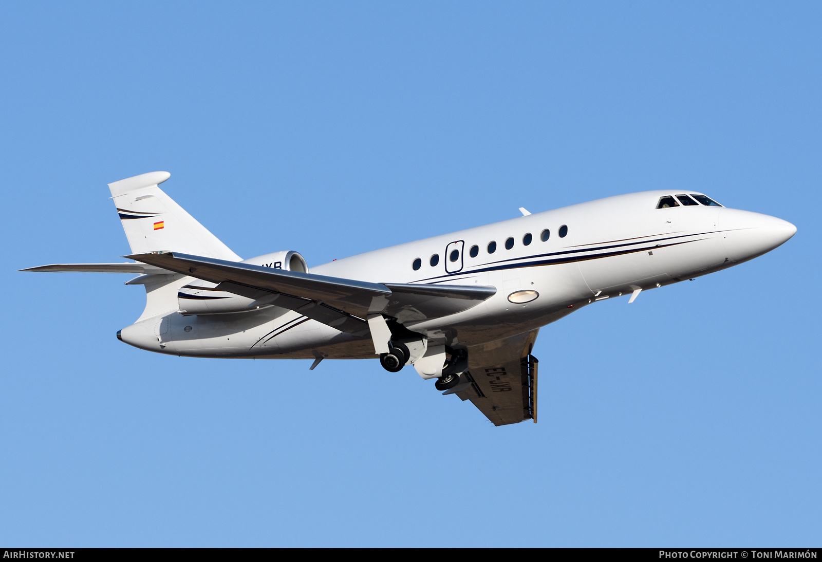 Aircraft Photo of EC-JXR | Dassault Falcon 2000 | AirHistory.net #602543