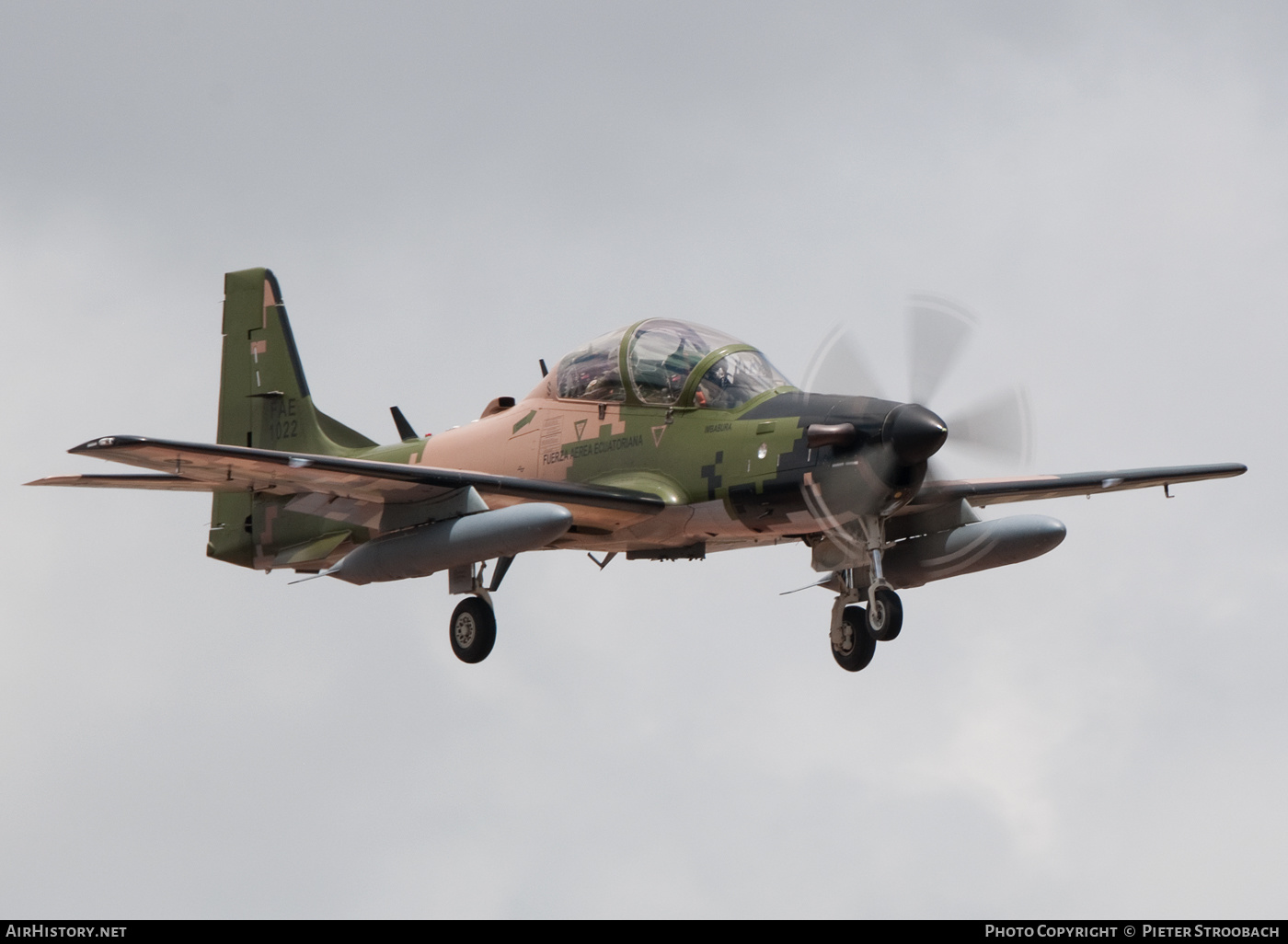 Aircraft Photo of FAE-1022 | Embraer EMB-314B Super Tucano | Ecuador - Air Force | AirHistory.net #602548