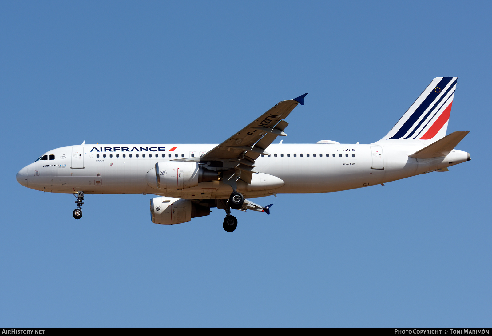 Aircraft Photo of F-HZFM | Airbus A320-214 | Air France | AirHistory.net #602550