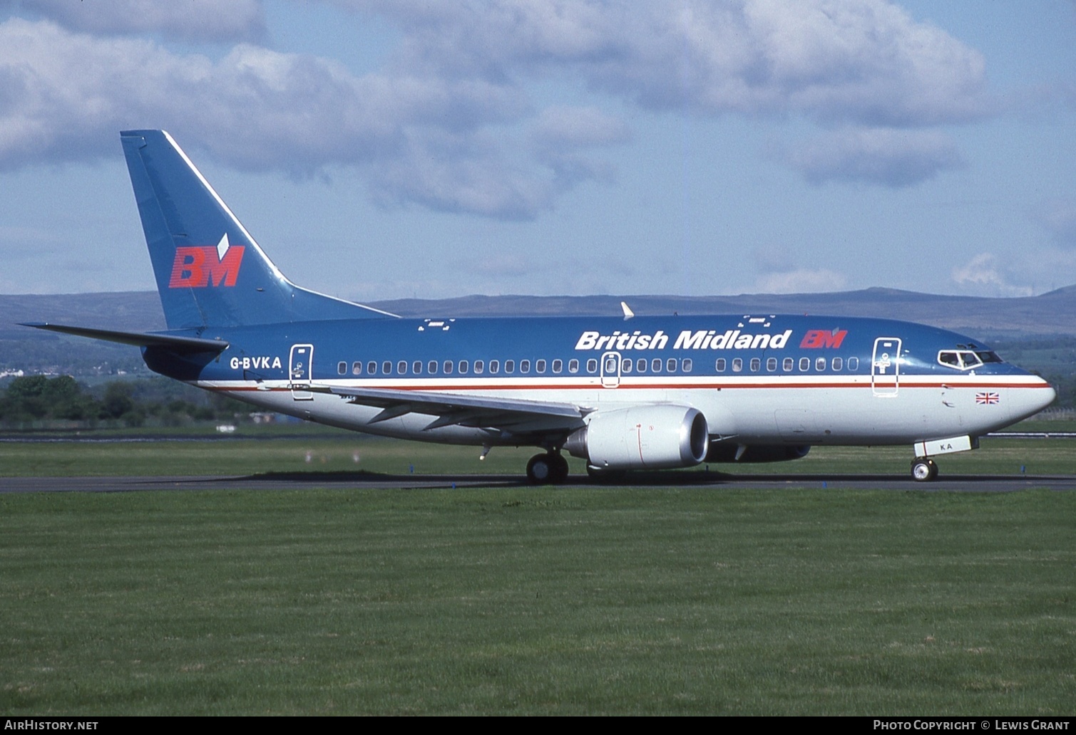 Aircraft Photo of G-BVKA | Boeing 737-59D | British Midland Airways - BMA | AirHistory.net #602559
