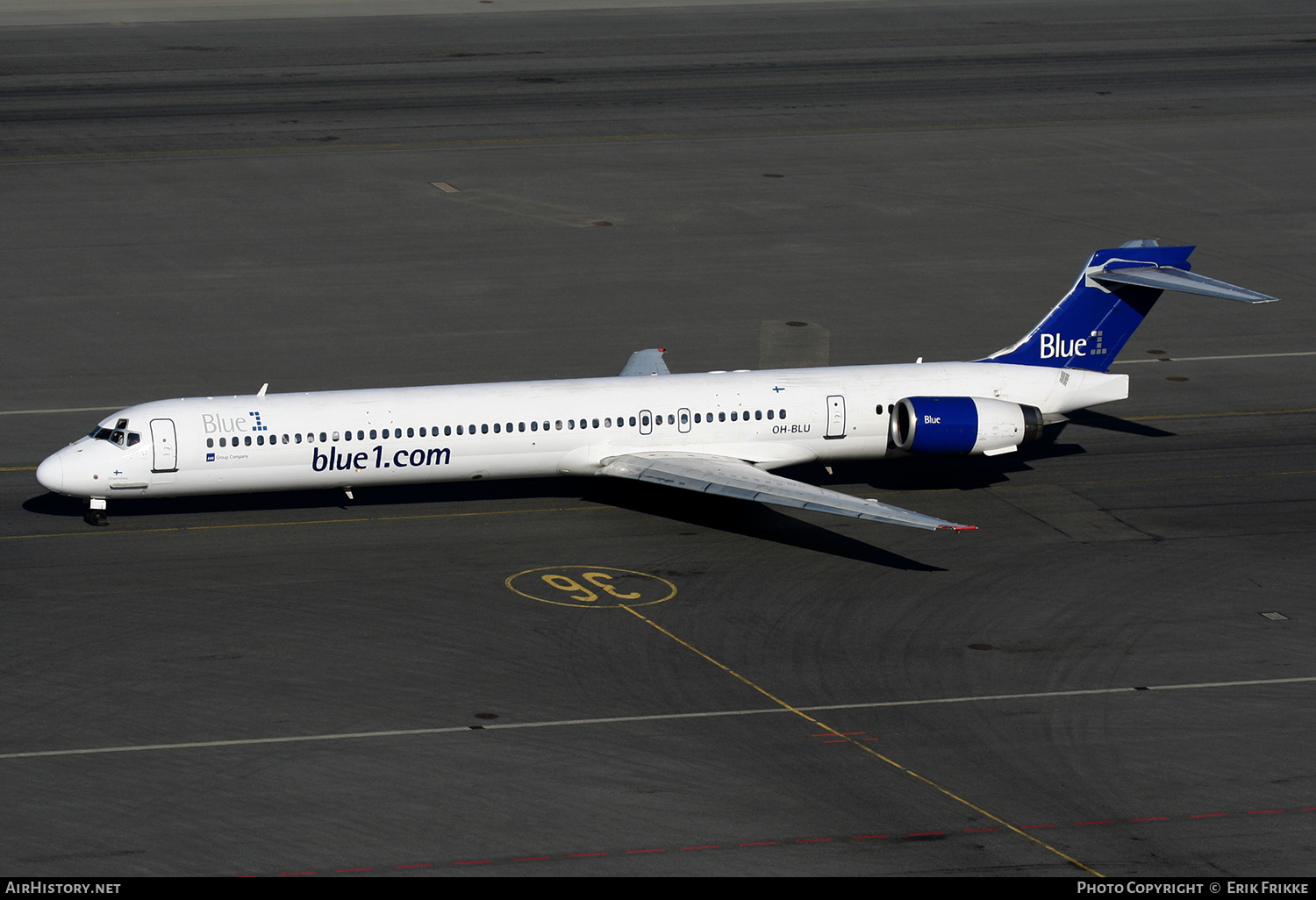 Aircraft Photo of OH-BLU | McDonnell Douglas MD-90-30 | Blue1 | AirHistory.net #602573