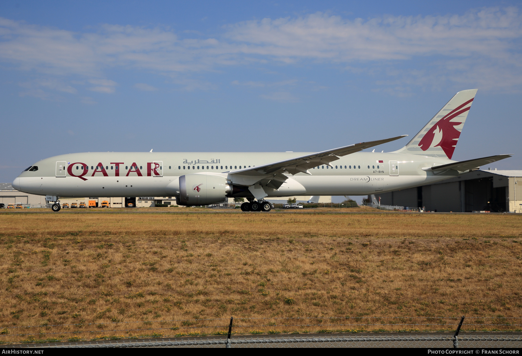 Aircraft Photo of A7-BHN | Boeing 787-9 Dreamliner | Qatar Airways | AirHistory.net #602576