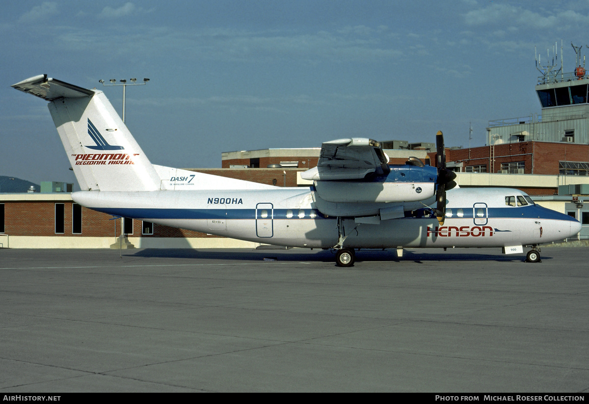 Aircraft Photo of N900HA | De Havilland Canada DHC-7-102 Dash 7 | Piedmont Regional | AirHistory.net #602597