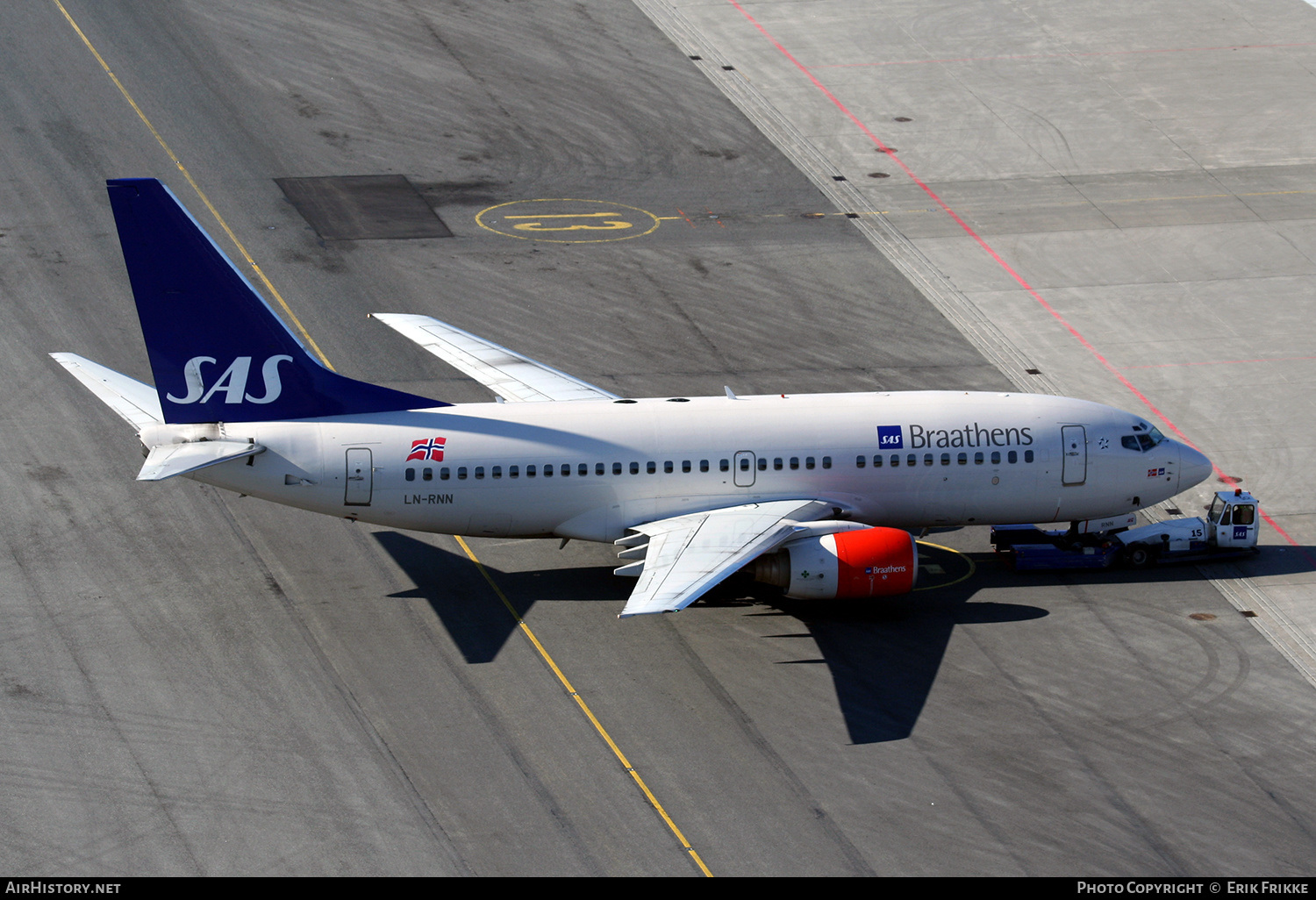Aircraft Photo of LN-RNN | Boeing 737-783 | SAS Braathens | AirHistory.net #602599