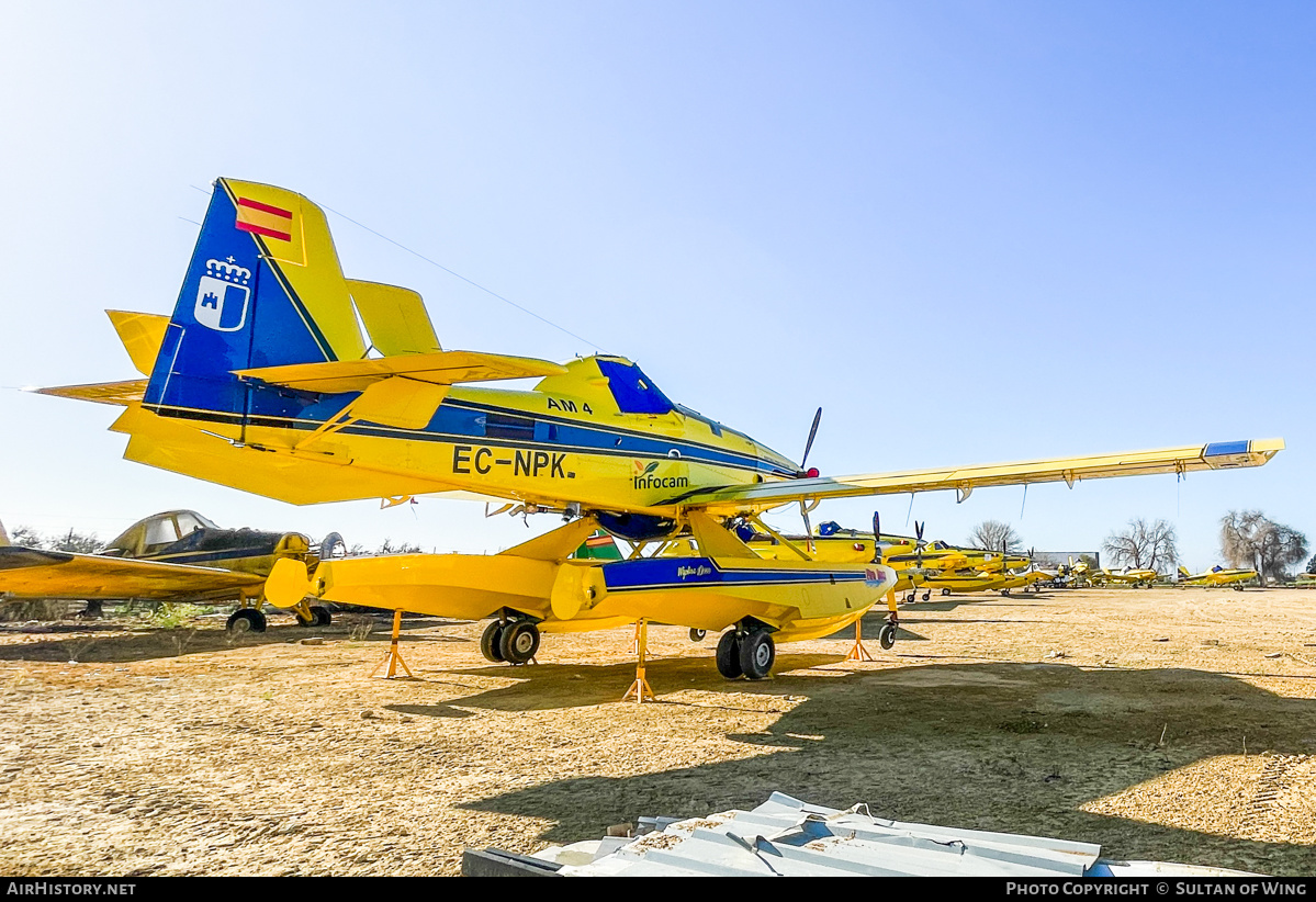 Aircraft Photo of EC-NPK | Air Tractor AT-802F Fire Boss (AT-802A) | Martínez Ridao Aviación | AirHistory.net #602601