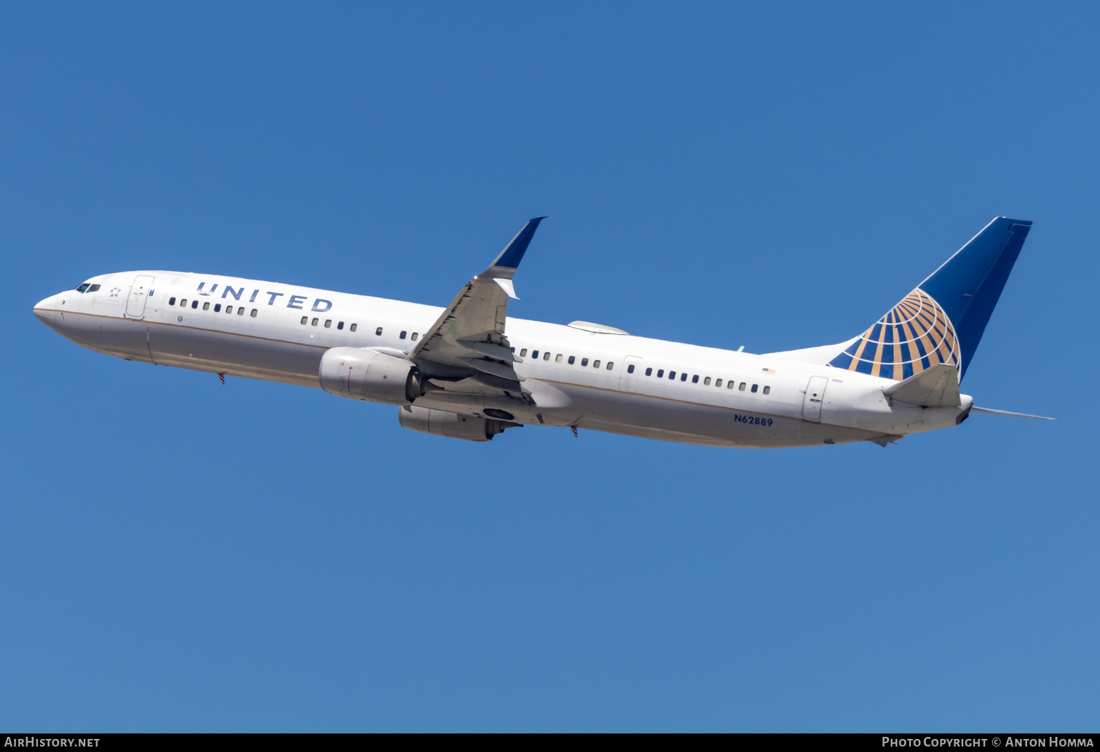 Aircraft Photo of N62889 | Boeing 737-924/ER | United Airlines | AirHistory.net #602611