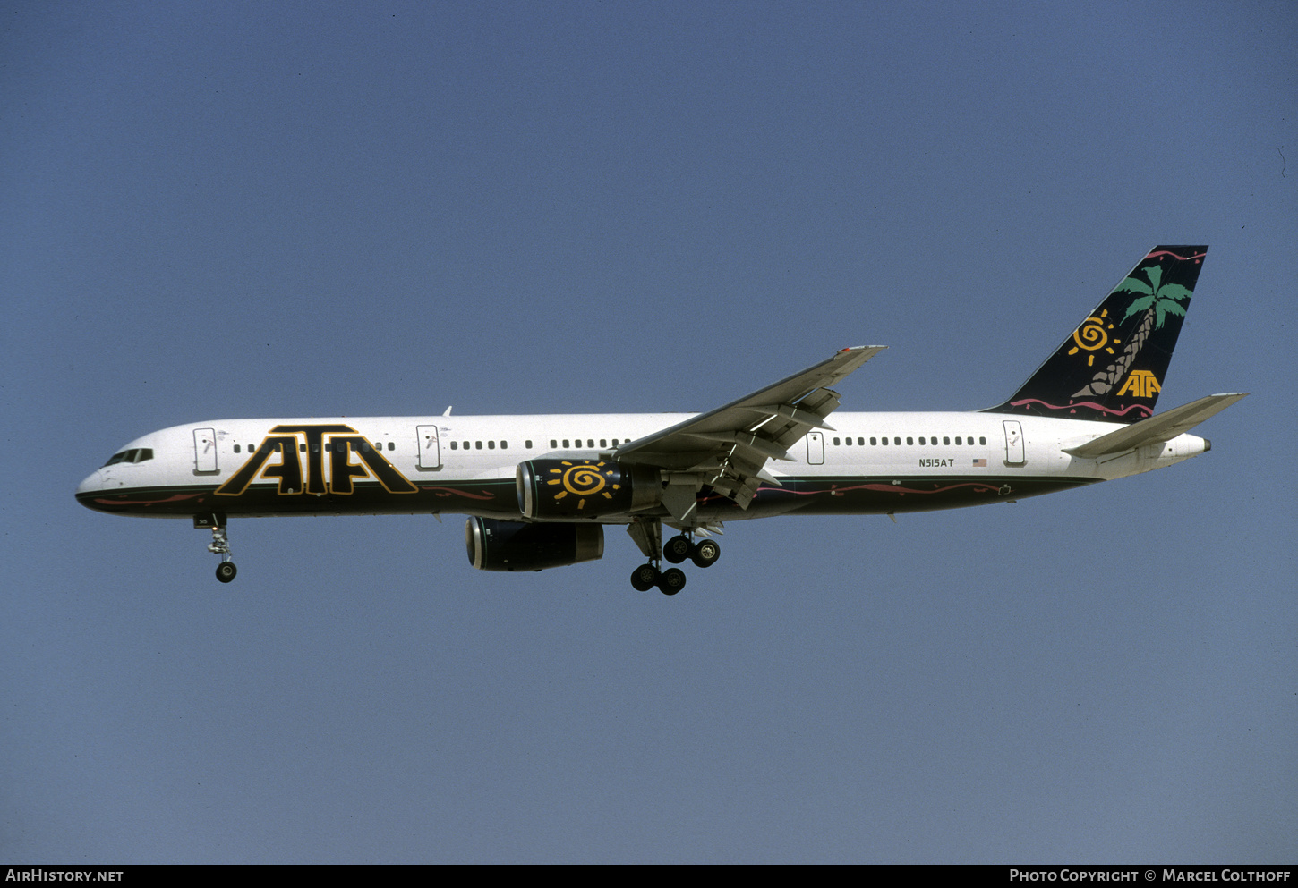 Aircraft Photo of N515AT | Boeing 757-23N | American Trans Air - ATA | AirHistory.net #602618