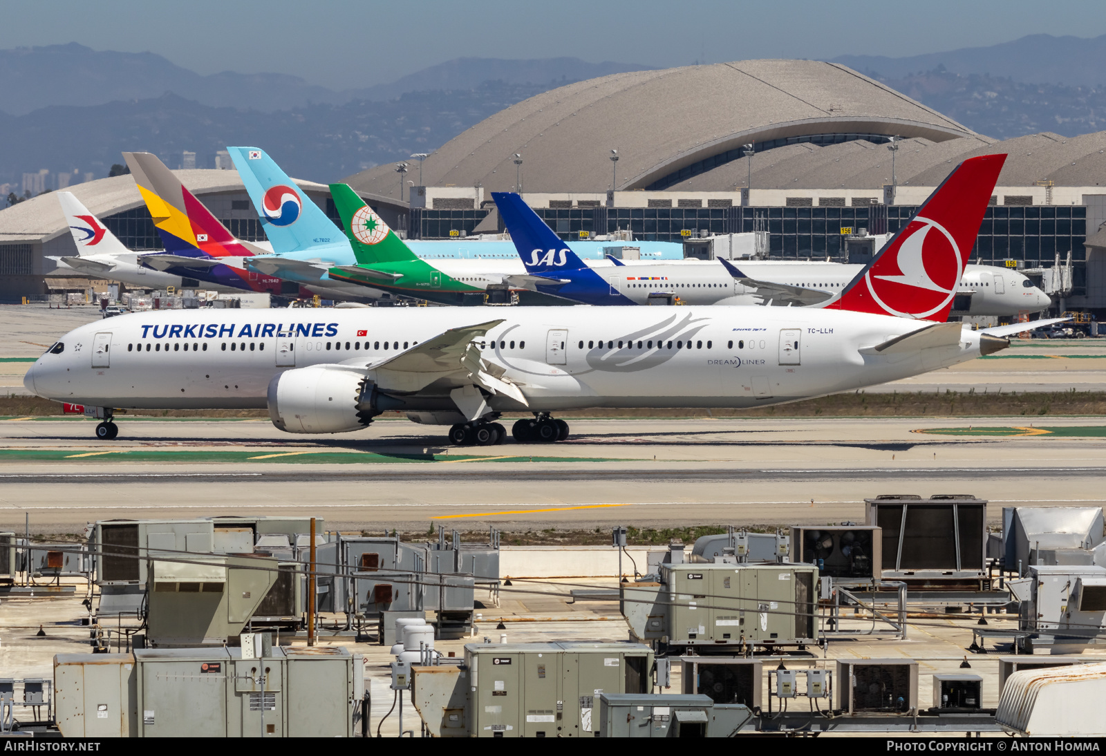 Aircraft Photo of TC-LLH | Boeing 787-9 Dreamliner | Turkish Airlines | AirHistory.net #602624