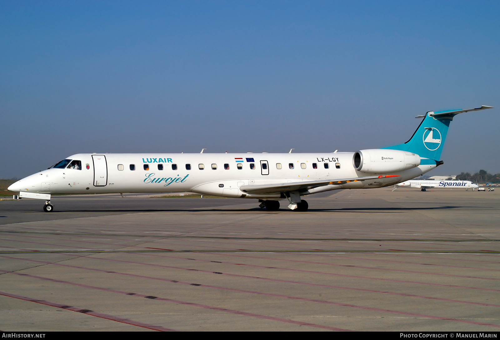 Aircraft Photo of LX-LGY | Embraer ERJ-145LU (EMB-145LU) | Luxair | AirHistory.net #602629