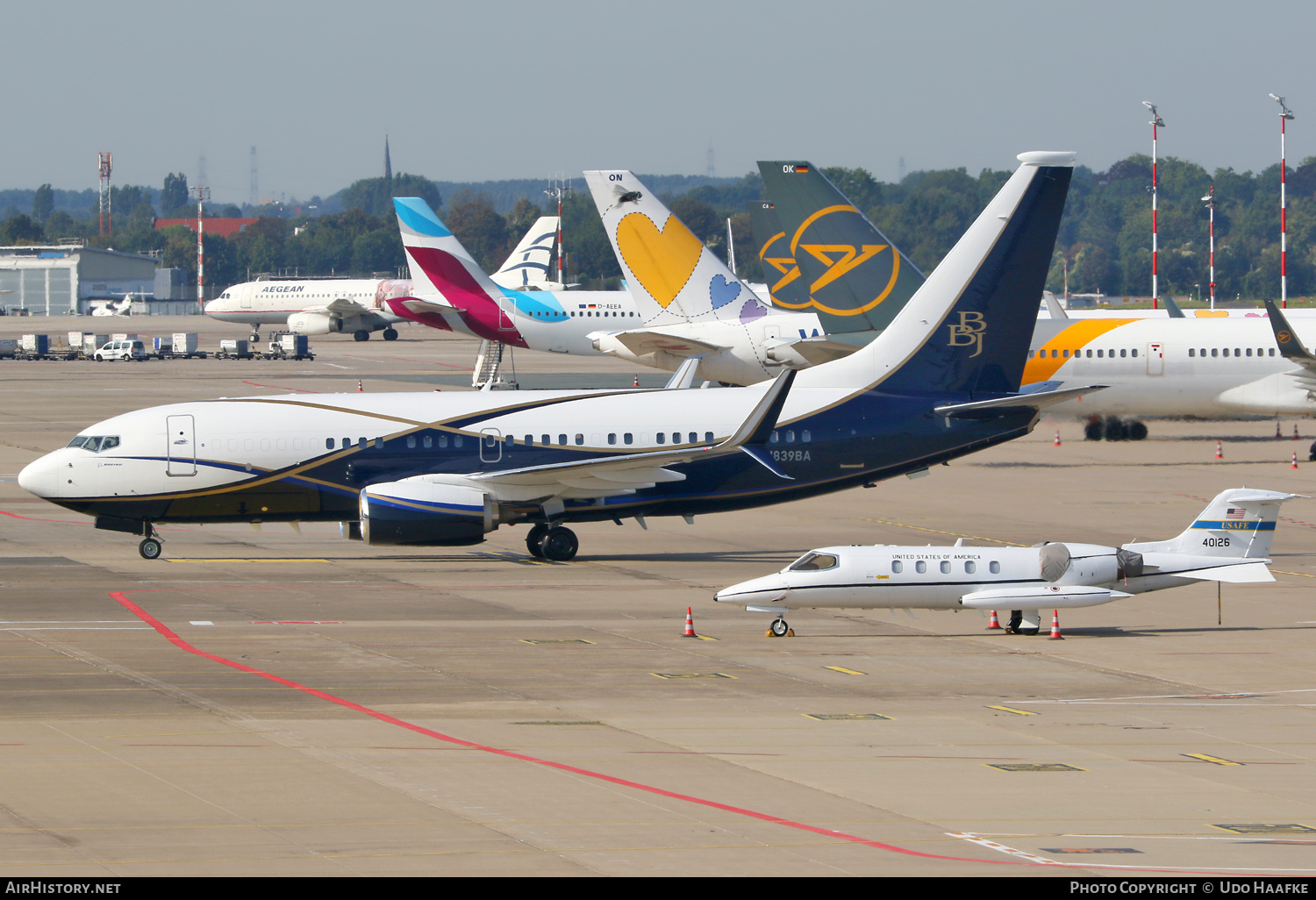 Aircraft Photo of N839BA | Boeing 737-77Z BBJ | Boeing | AirHistory.net #602637