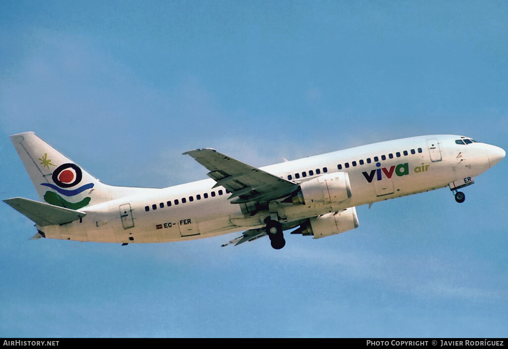 Aircraft Photo of EC-FER | Boeing 737-3Q8 | Viva Air | AirHistory.net #602645