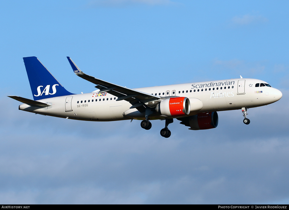 Aircraft Photo of SE-ROG | Airbus A320-251N | Scandinavian Airlines - SAS | AirHistory.net #602647