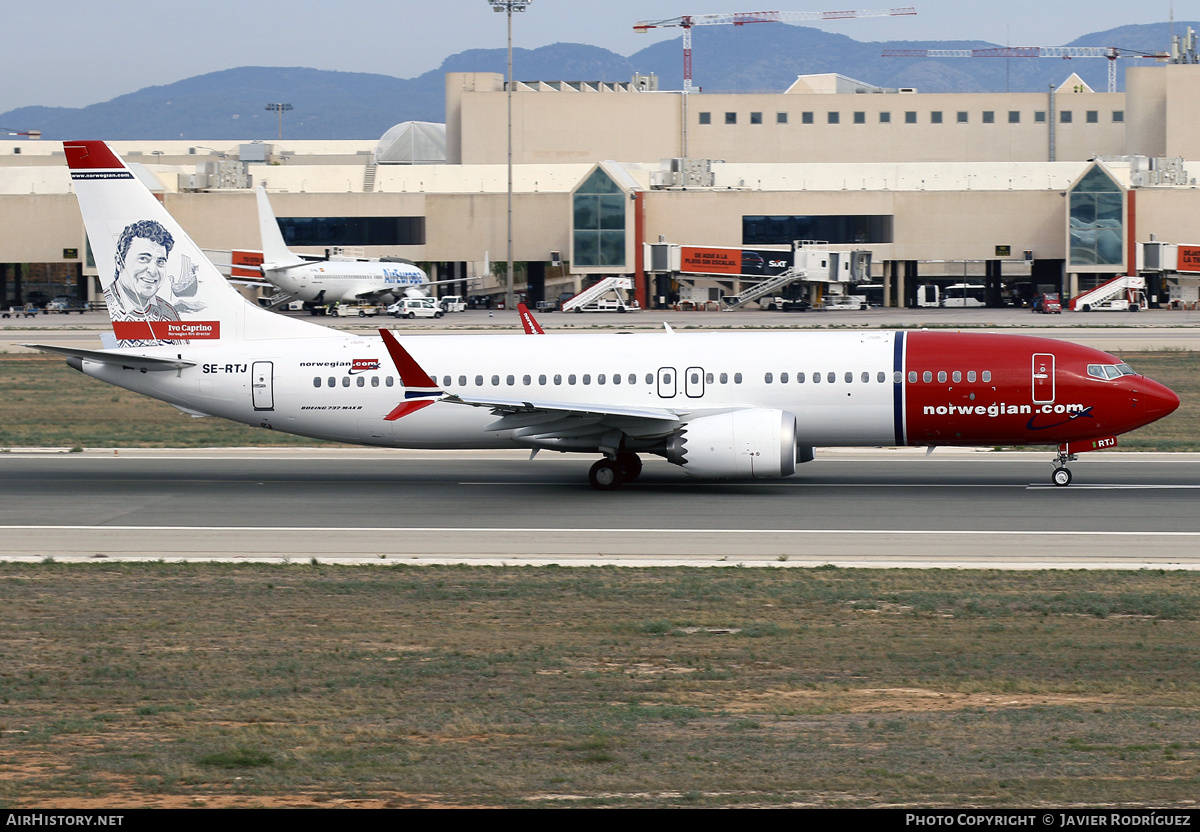 Aircraft Photo of SE-RTJ | Boeing 737-8 Max 8 | Norwegian | AirHistory.net #602655