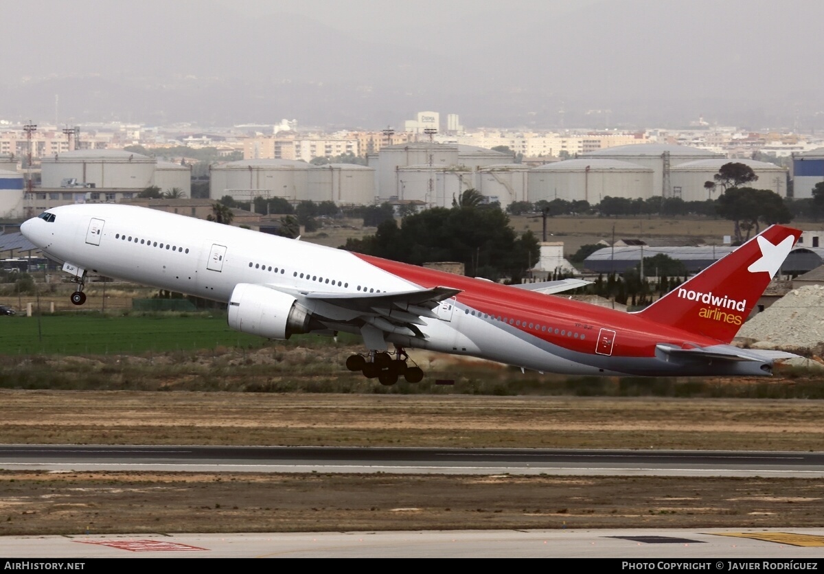 Aircraft Photo of VP-BJF | Boeing 777-21B/ER | Nordwind Airlines | AirHistory.net #602656