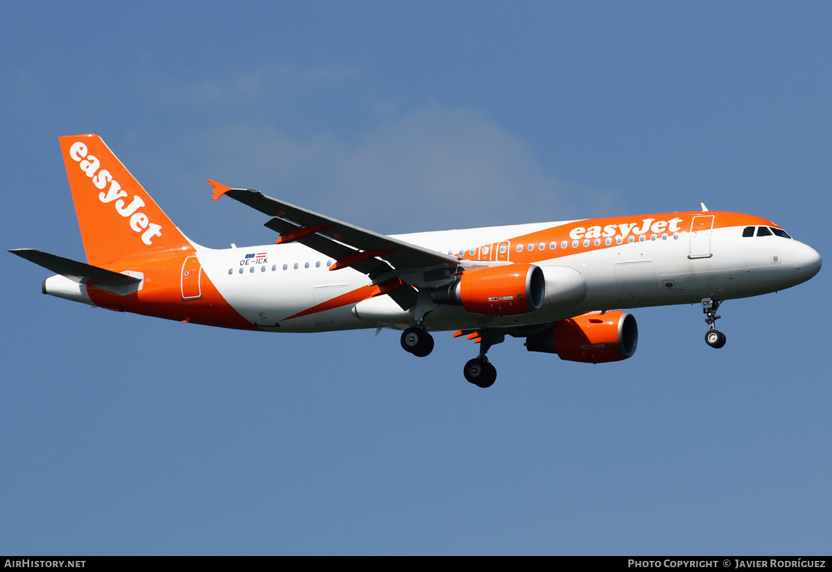 Aircraft Photo of OE-ICK | Airbus A320-214 | EasyJet | AirHistory.net #602661