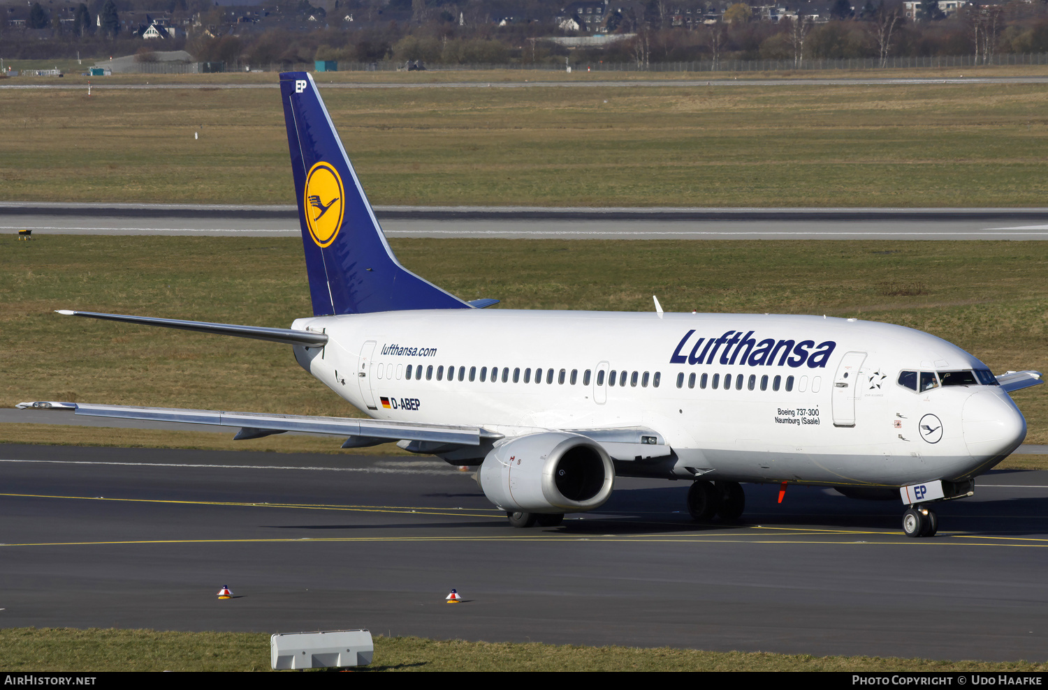 Aircraft Photo of D-ABEP | Boeing 737-330 | Lufthansa | AirHistory.net #602662