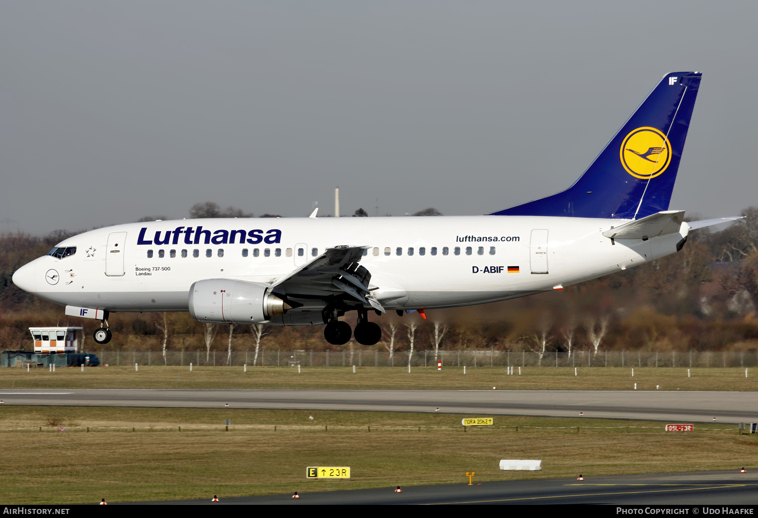 Aircraft Photo of D-ABIF | Boeing 737-530 | Lufthansa | AirHistory.net #602663