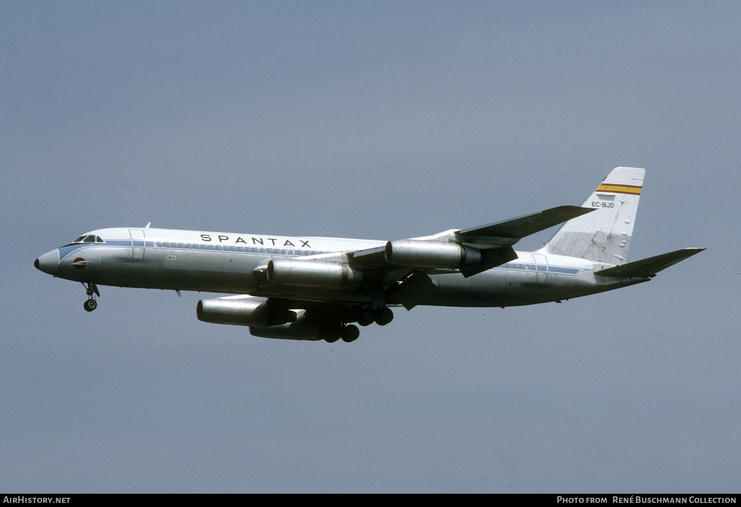 Aircraft Photo of EC-BJD | Convair 990A (30A-5) | Spantax | AirHistory.net #602674