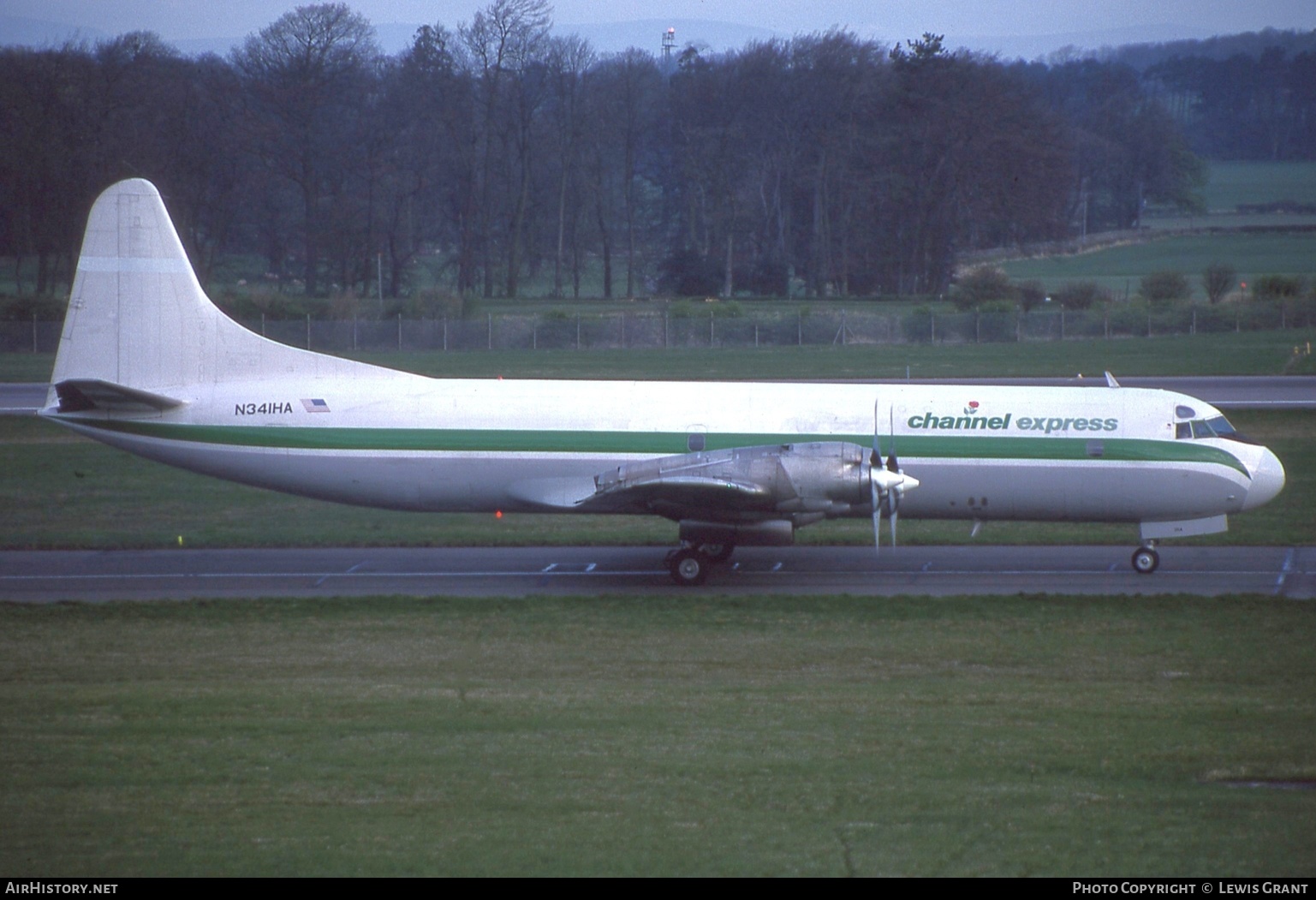 Aircraft Photo of N341HA | Lockheed L-188A(PF) Electra | Channel Express | AirHistory.net #602694