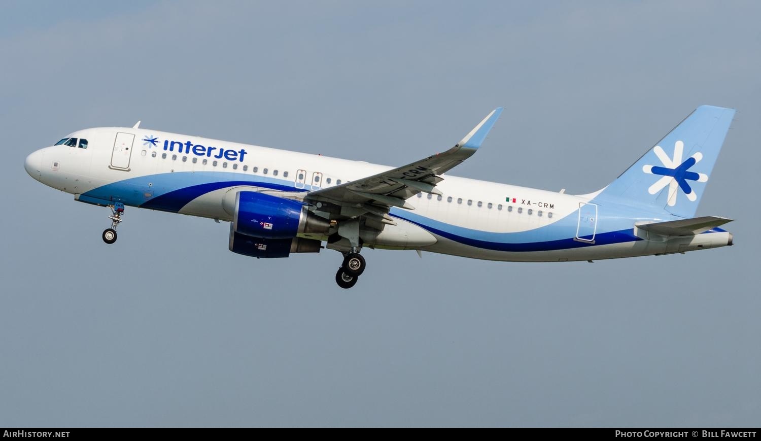 Aircraft Photo of XA-CRM | Airbus A320-214 | Interjet | AirHistory.net #602696