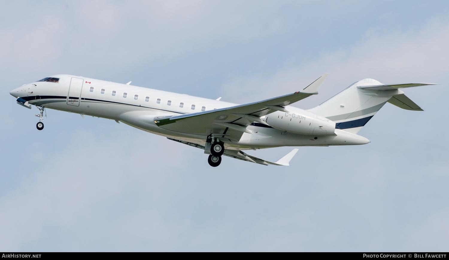 Aircraft Photo of C-GJDR | Bombardier Global 6000 (BD-700-1A10) | AirHistory.net #602699