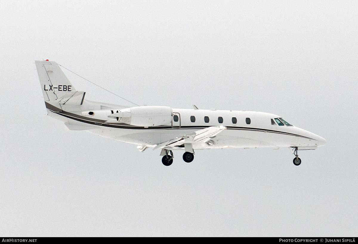 Aircraft Photo of LX-EBE | Cessna 560XL Citation XLS+ | AirHistory.net #602703