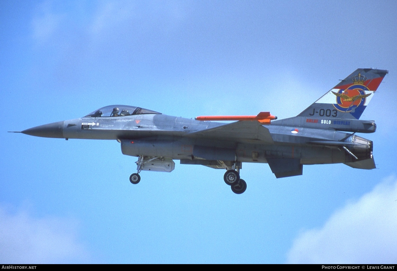 Aircraft Photo of J-003 | General Dynamics F-16AM Fighting Falcon | Netherlands - Air Force | AirHistory.net #602708