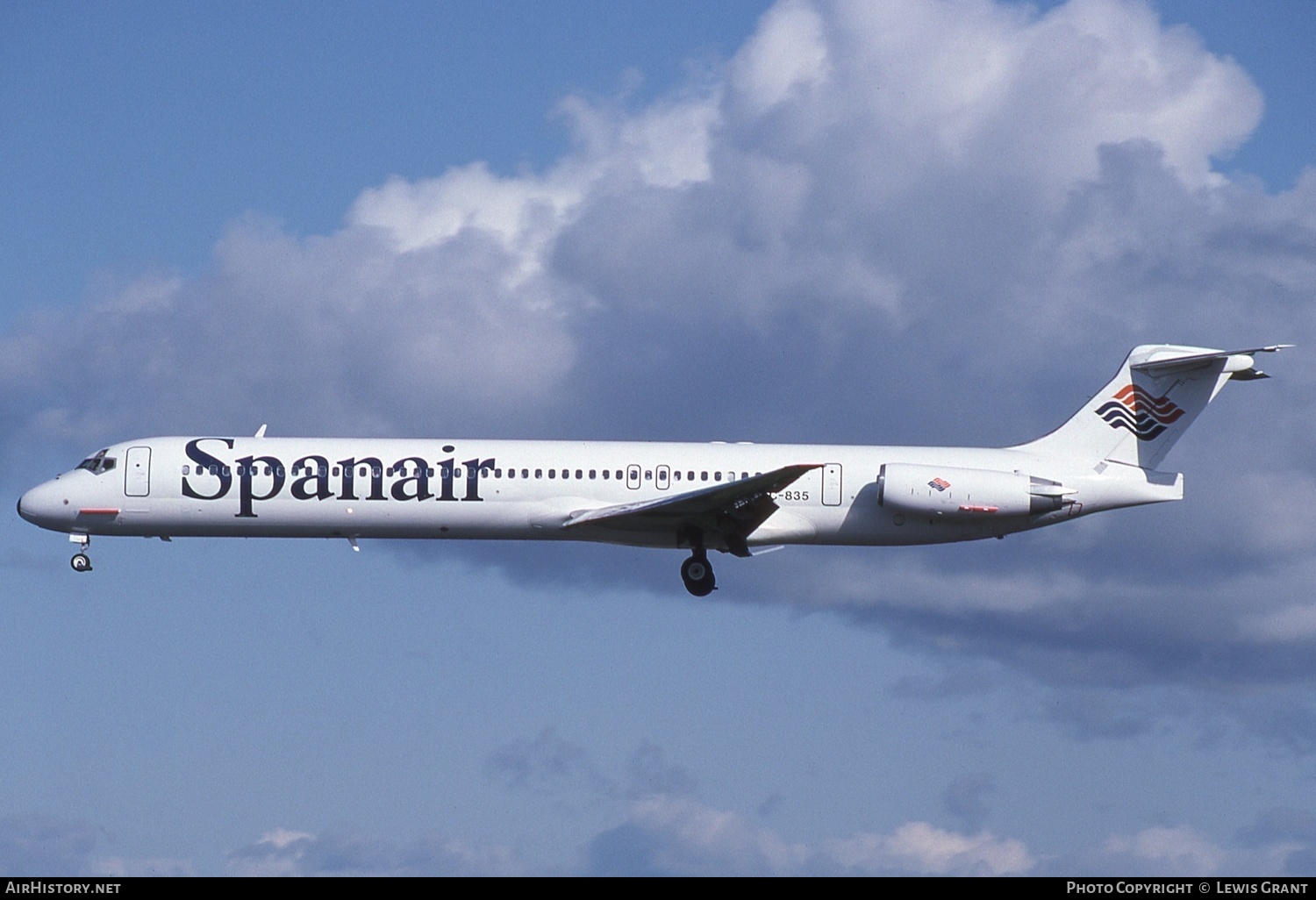 Aircraft Photo of EC-835 | McDonnell Douglas MD-83 (DC-9-83) | Spanair | AirHistory.net #602722