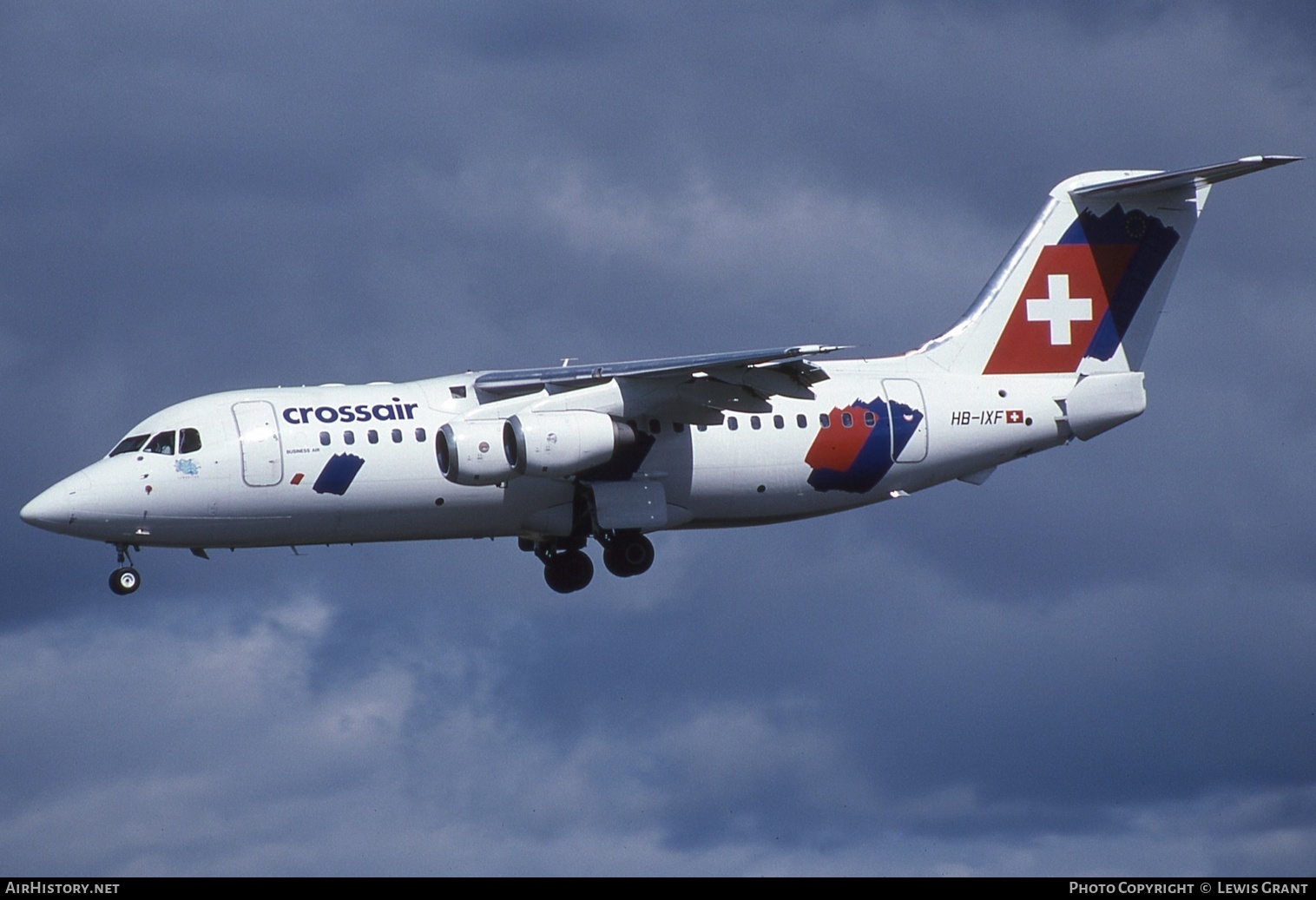 Aircraft Photo of HB-IXF | British Aerospace Avro 146-RJ85 | Crossair | AirHistory.net #602723