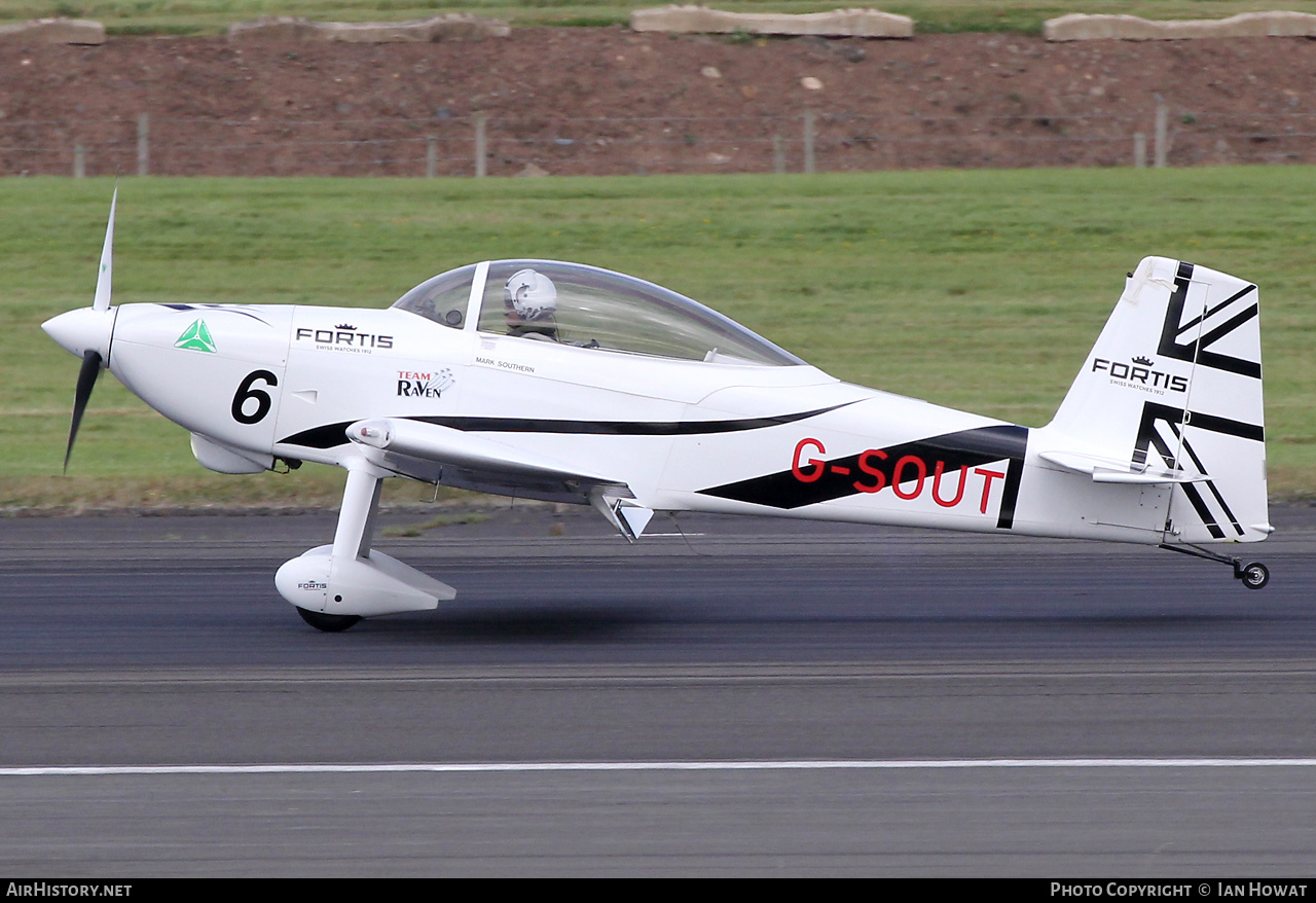 Aircraft Photo of G-SOUT | Van's RV-8 | Team Raven | AirHistory.net #602737