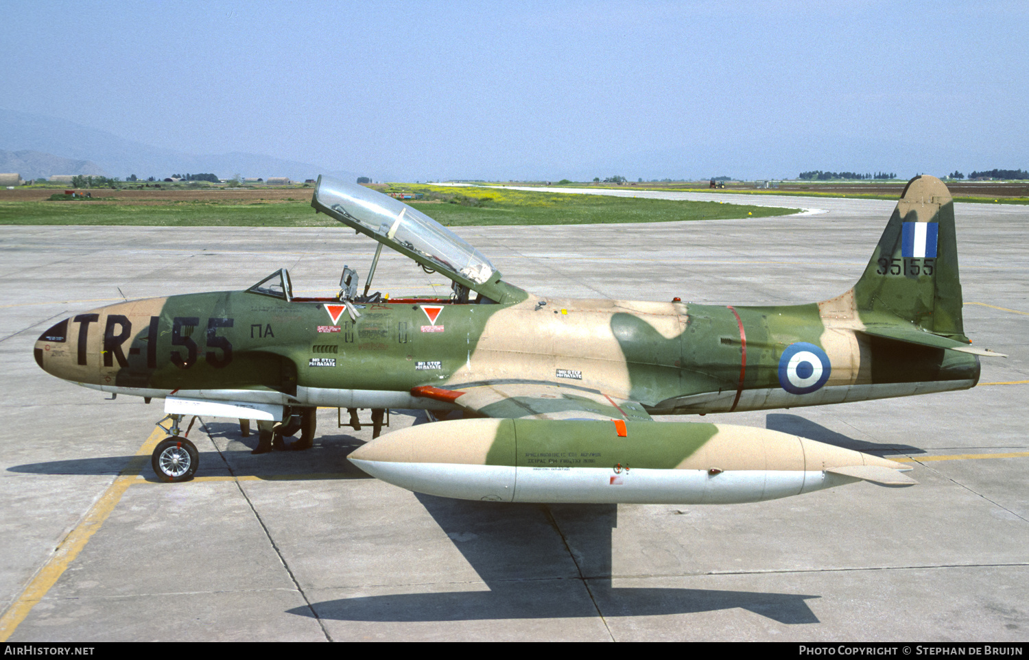 Aircraft Photo of 35155 | Lockheed T-33A | Greece - Air Force | AirHistory.net #602749