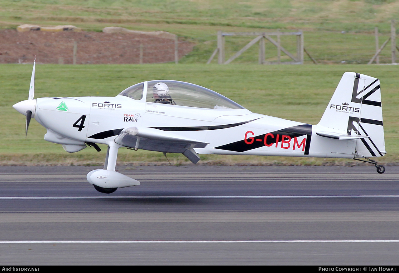 Aircraft Photo of G-CIBM | Van's RV-8 | Team Raven | AirHistory.net #602753