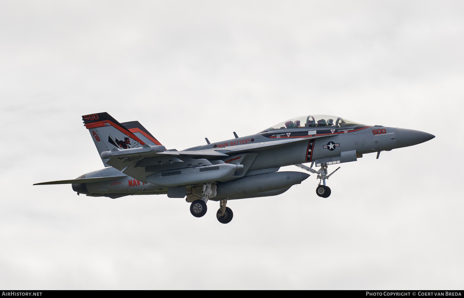 Aircraft Photo of 166931 | Boeing EA-18G Growler | USA - Navy | AirHistory.net #602767