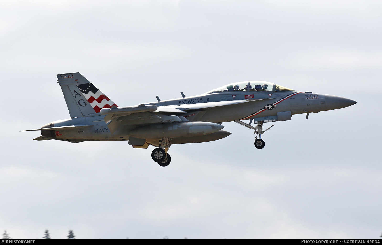 Aircraft Photo of 168900 | Boeing EA-18G Growler | USA - Navy | AirHistory.net #602769