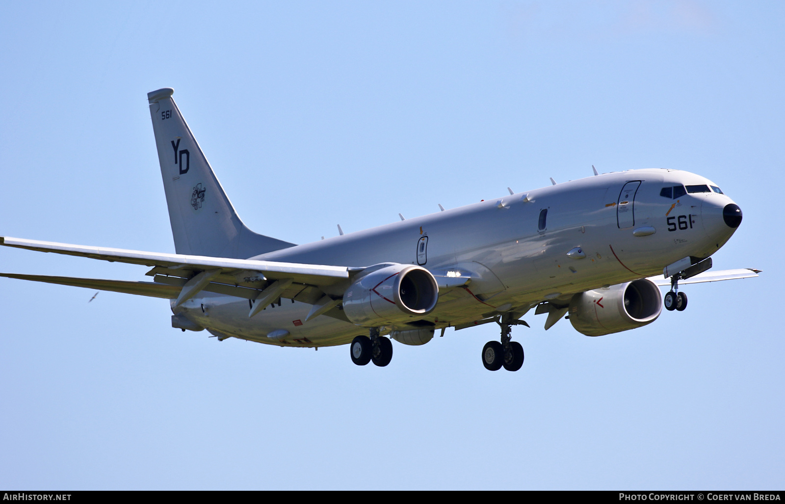 Aircraft Photo of 169561 | Boeing P-8A Poseidon | USA - Navy | AirHistory.net #602773