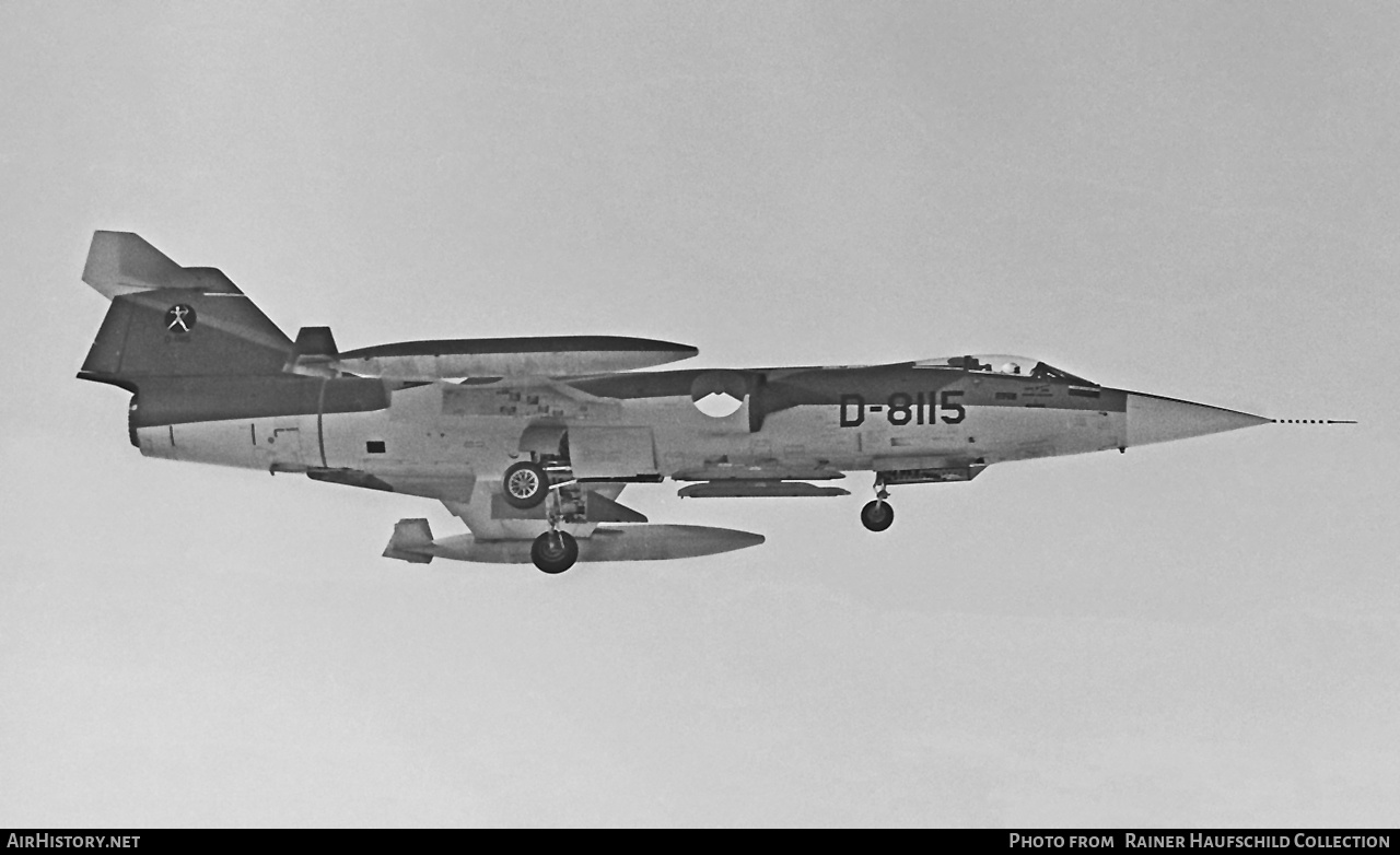 Aircraft Photo of D-8115 | Lockheed F-104G Starfighter | Netherlands - Air Force | AirHistory.net #602776