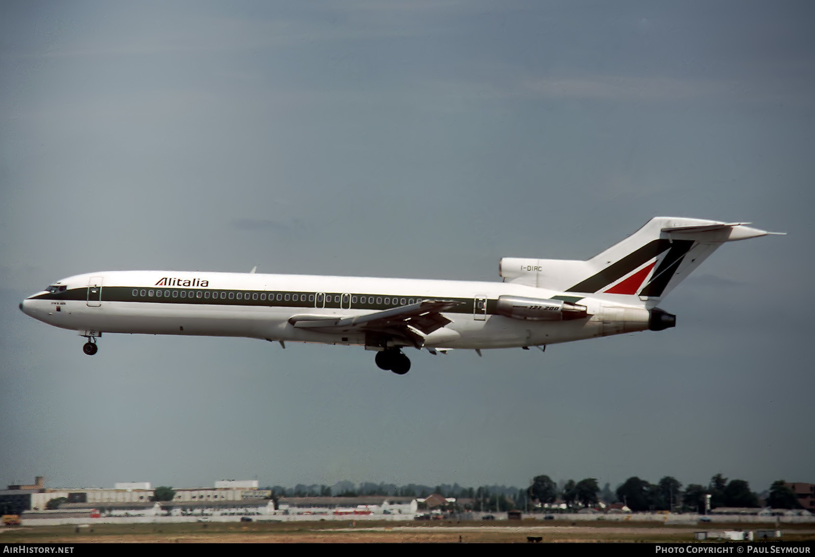 Aircraft Photo of I-DIRC | Boeing 727-243/Adv | Alitalia | AirHistory.net #602780