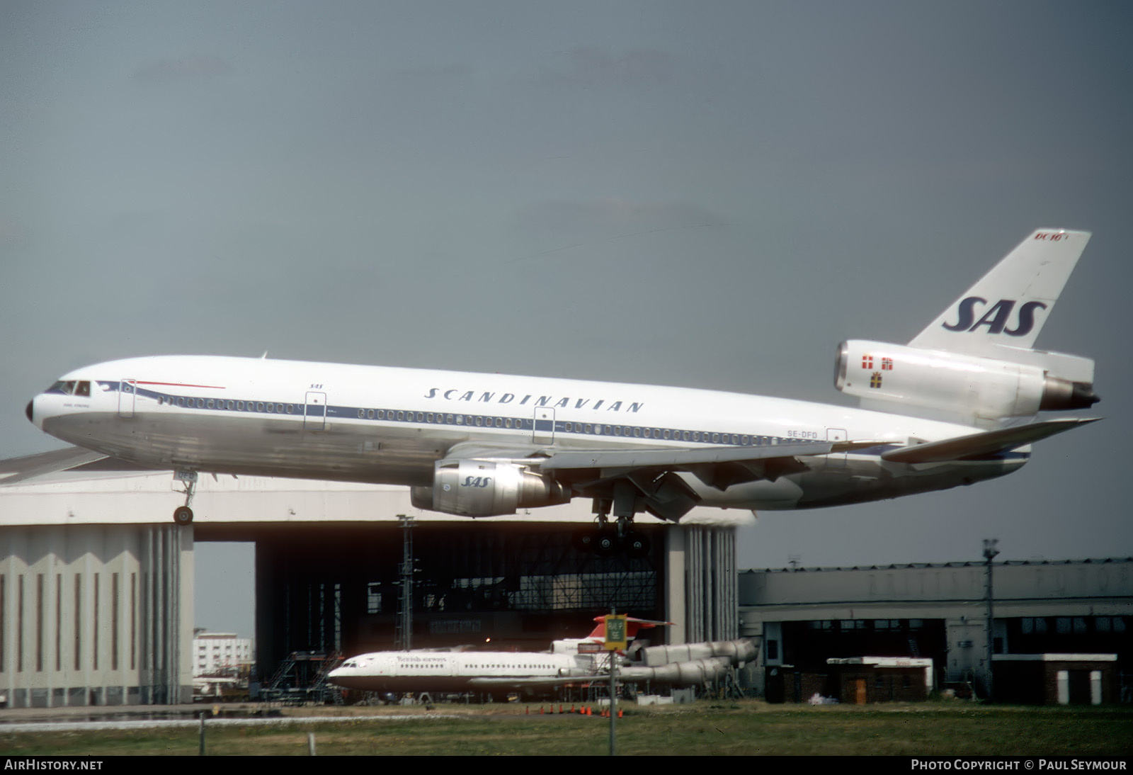 Aircraft Photo of SE-DFD | McDonnell Douglas DC-10-30 | Scandinavian Airlines - SAS | AirHistory.net #602785