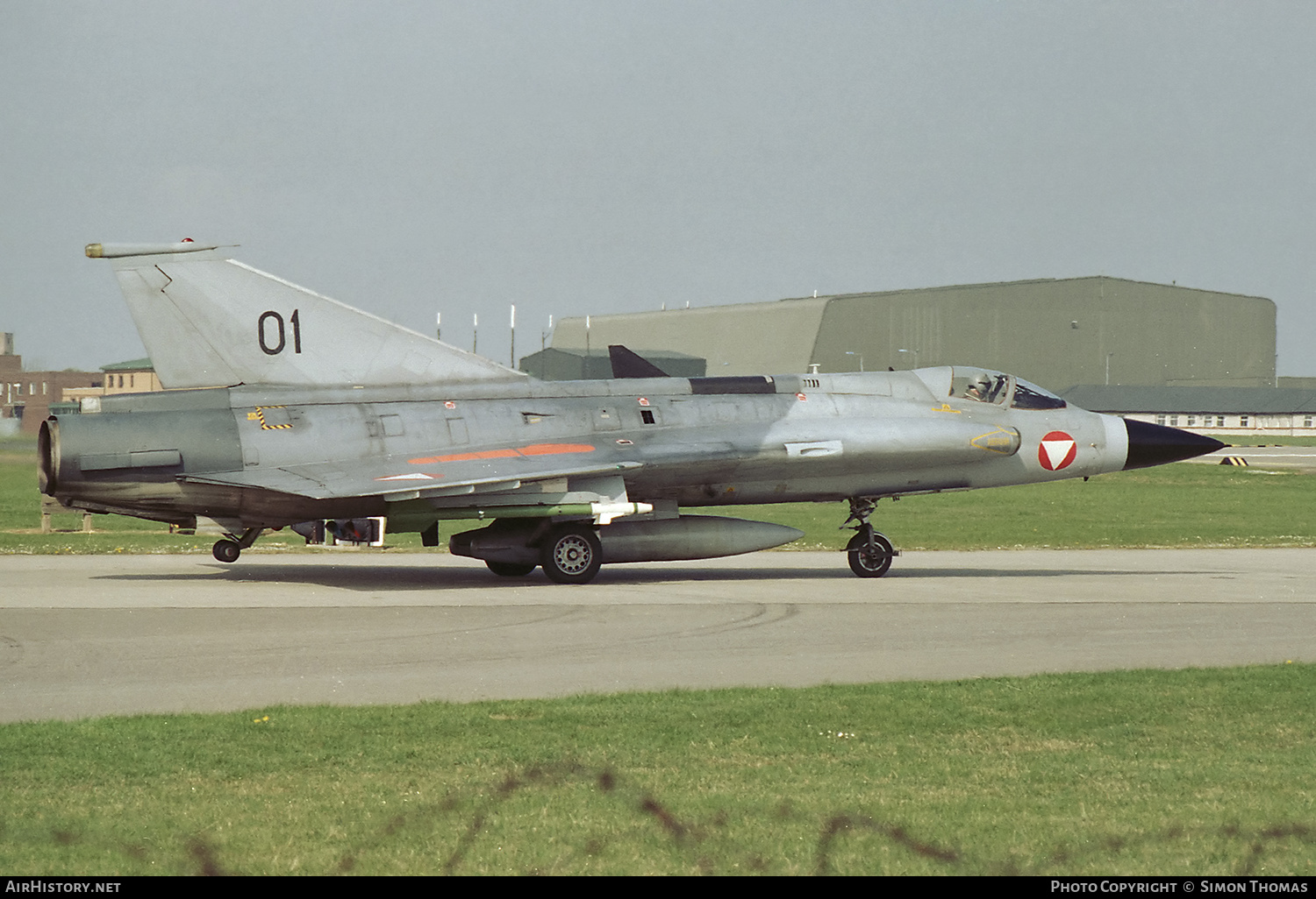 Aircraft Photo of 01 | Saab J35Oe Draken | Austria - Air Force | AirHistory.net #602788