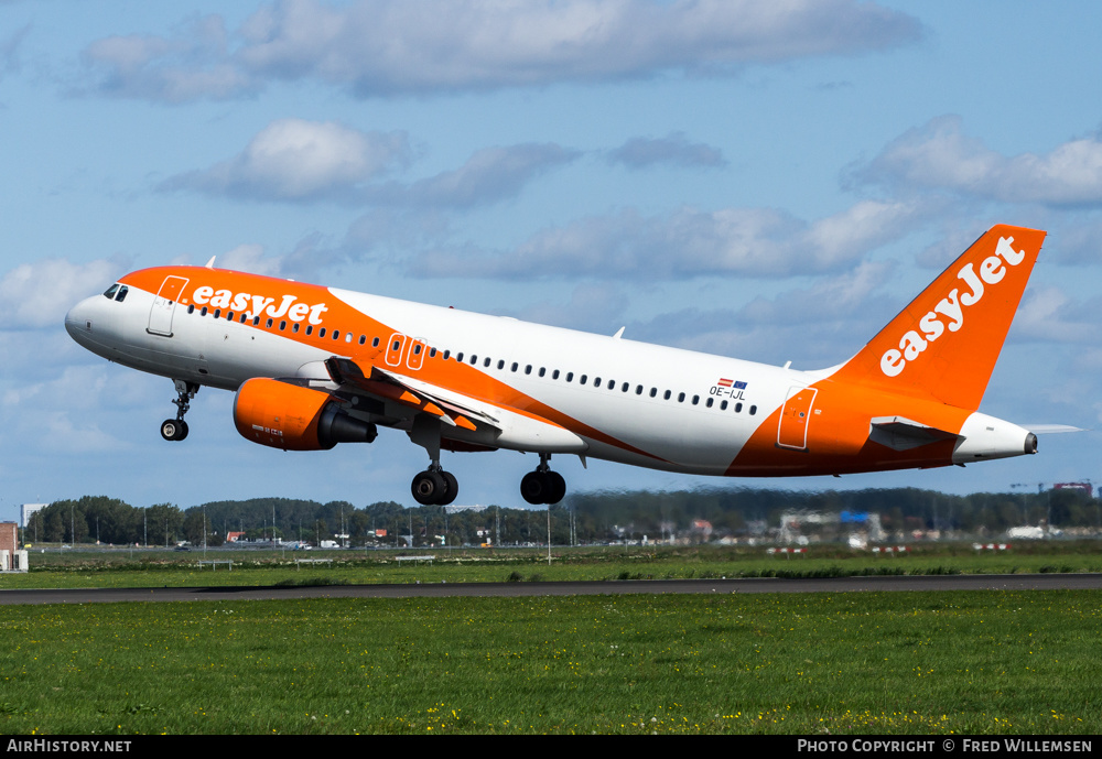 Aircraft Photo of OE-IJL | Airbus A320-214 | EasyJet | AirHistory.net #602811