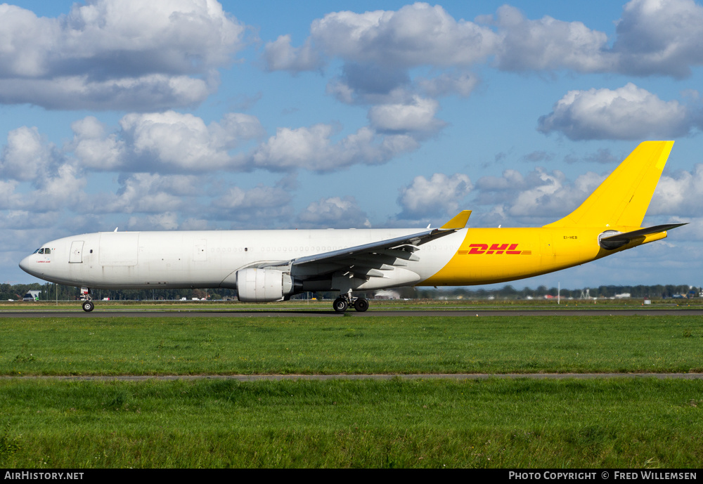 Aircraft Photo of EI-HEB | Airbus A330-322/F | DHL International | AirHistory.net #602812