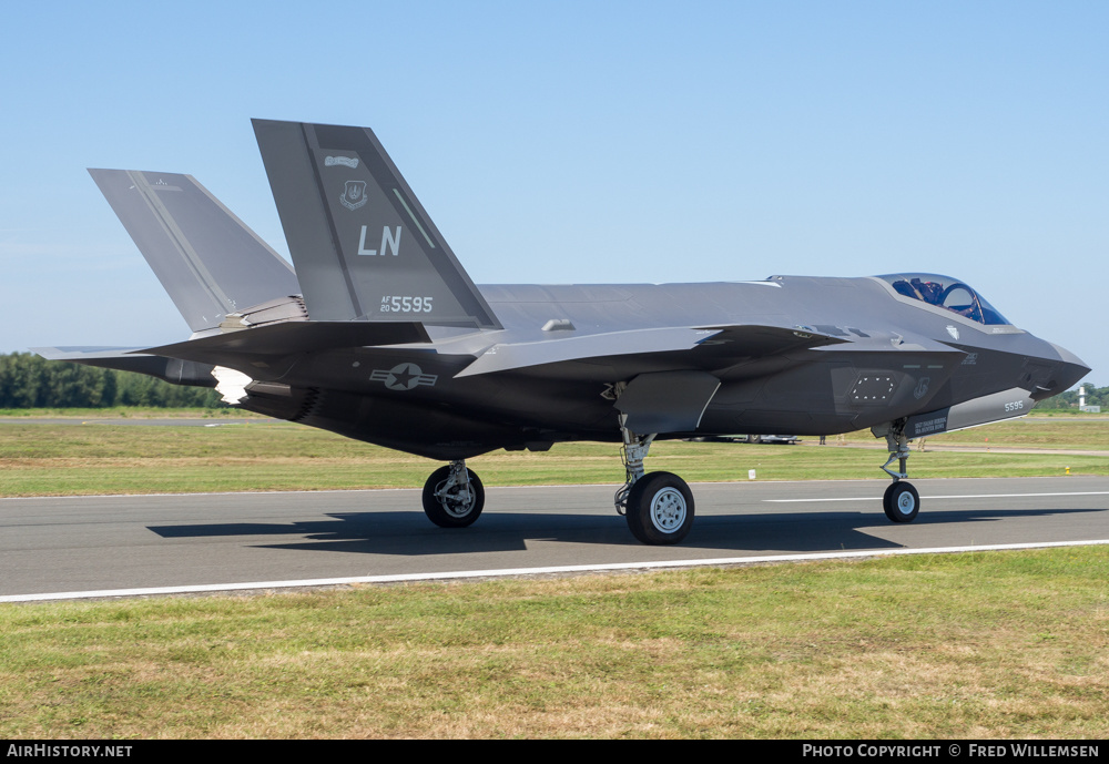 Aircraft Photo of 20-5595 / AF20-5595 | Lockheed Martin F-35A Lightning II | USA - Air Force | AirHistory.net #602813
