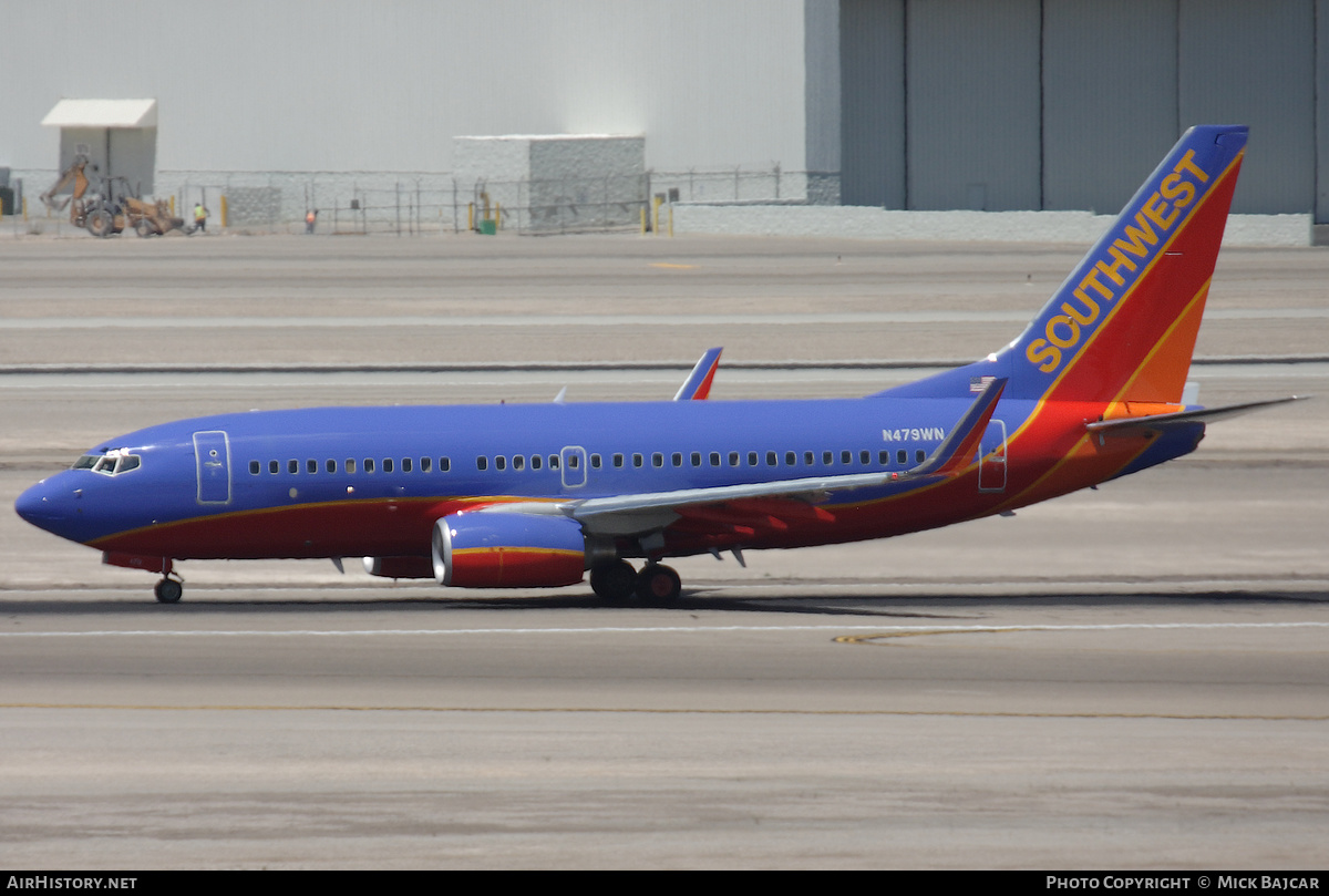 Aircraft Photo of N479WN | Boeing 737-7H4 | Southwest Airlines | AirHistory.net #602835