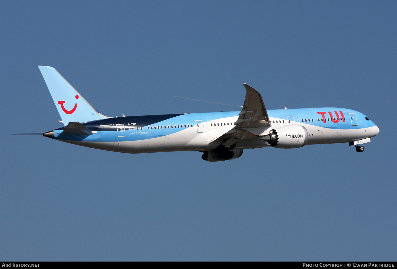 Aircraft Photo of G-TUIM | Boeing 787-9 Dreamliner | TUI | AirHistory.net #602837