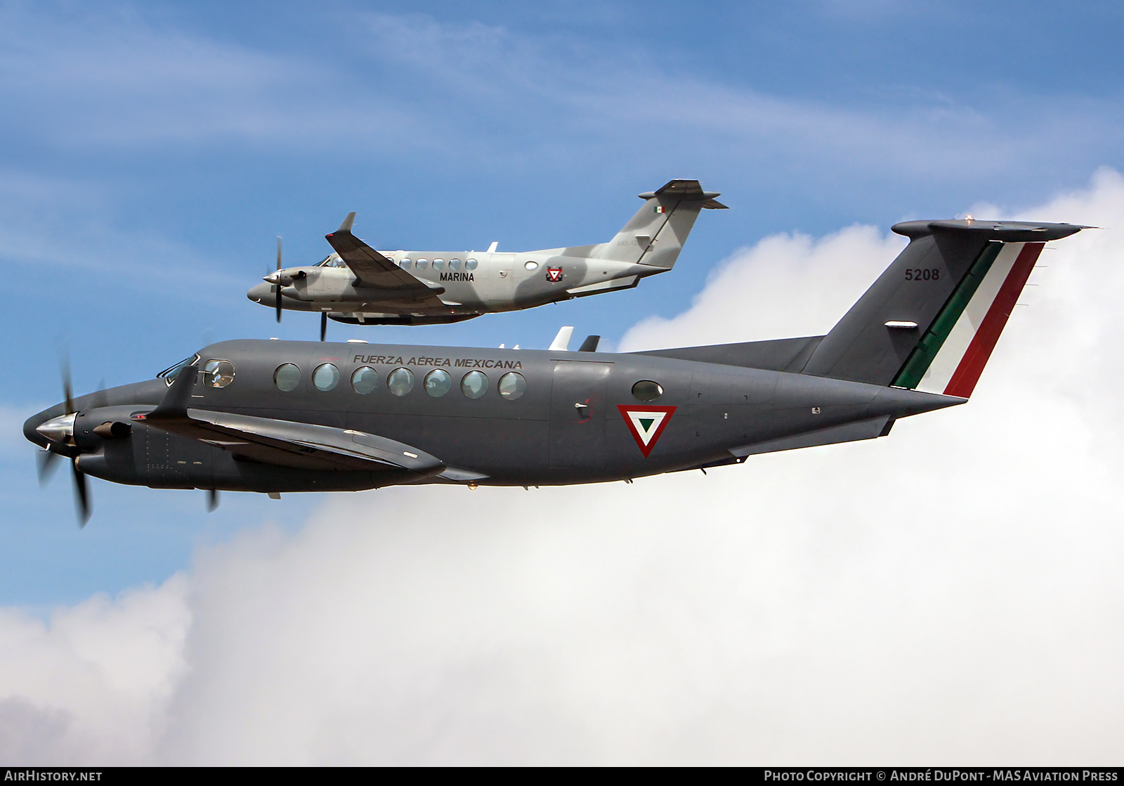 Aircraft Photo of 5208 | Hawker Beechcraft 350i King Air (B300) | Mexico - Air Force | AirHistory.net #602843