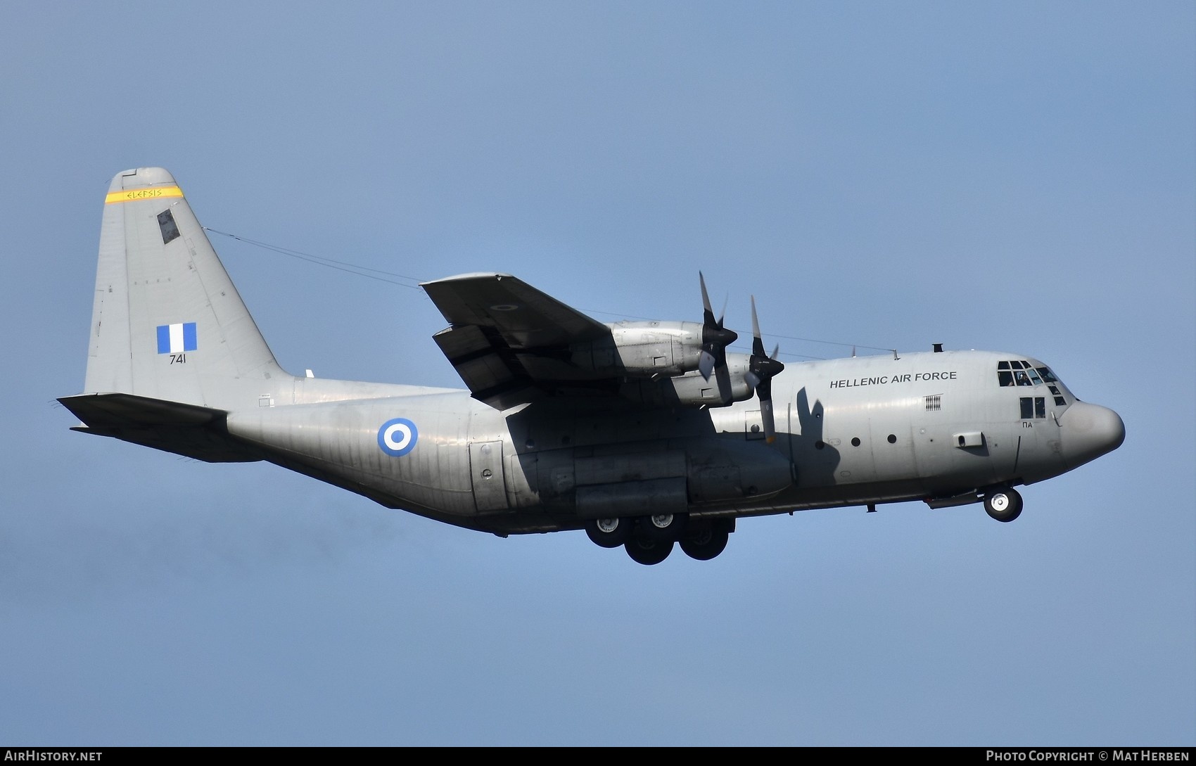 Aircraft Photo of 741 | Lockheed C-130H Hercules | Greece - Air Force | AirHistory.net #602844