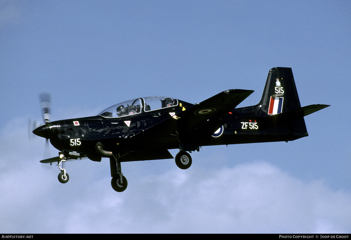 Aircraft Photo of ZF515 | Short S-312 Tucano T1 | UK - Air Force | AirHistory.net #602852