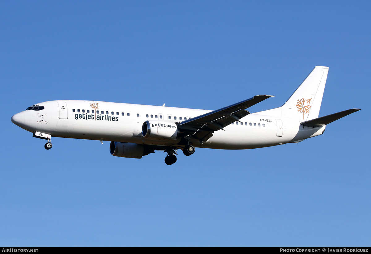 Aircraft Photo of LY-EEL | Boeing 737-46M | GetJet Airlines | AirHistory.net #602873